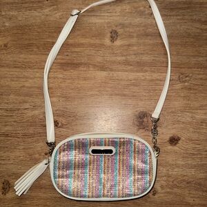 Justice rhinestone girls purse